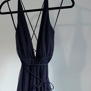 Selfie Leslie Floating by Plunging Neckline Mesh